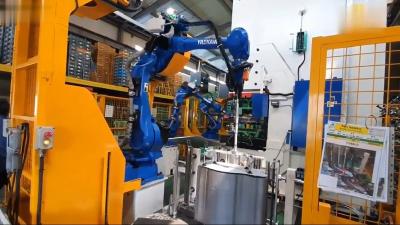 Robot Machine Tender System