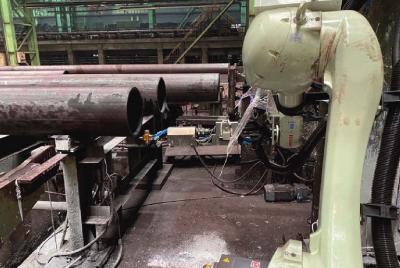 Robot de pulverización automática de códigos