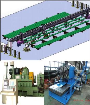 Tubería desnuda inteligente (Línea de producción inteligente de procesamiento de tuberías)