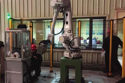 Robot de etiquetado automático