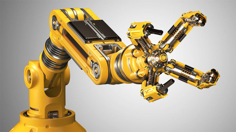 Braço de Robô Industrial Industrial Robot Arm