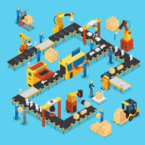 حلول الروبوتات الصناعية