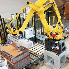 نظام روبوت المنصات من شركة ABB