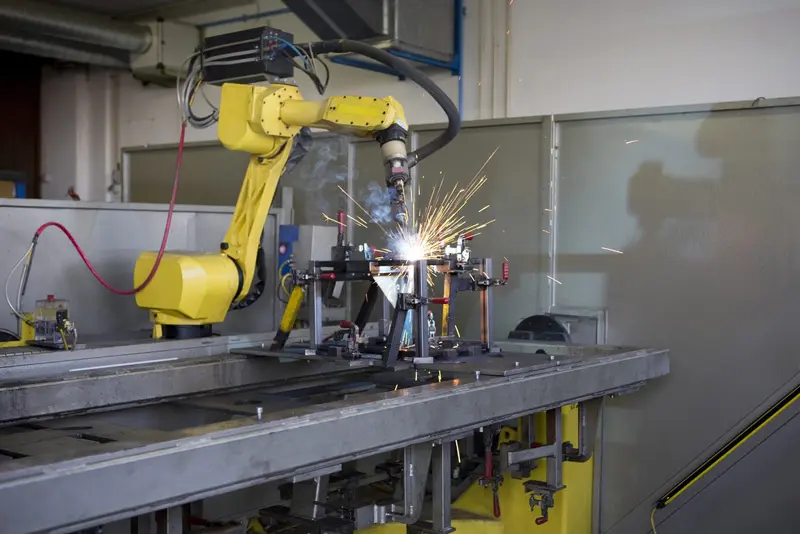 máquina de soldadura robótica robotic welding machine