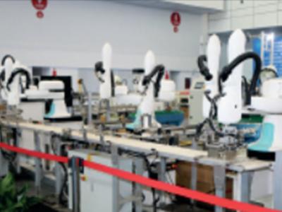 Linha de Produção Não Tripulada de Embalagem