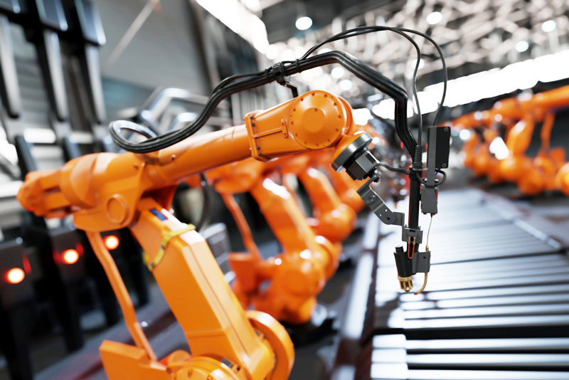 Linha de montagem automatizada de carros Automated Car Assembly Line
