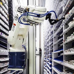 الروبوتات في صناعة الأدوية