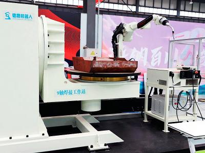 positionneur de soudage avec robot