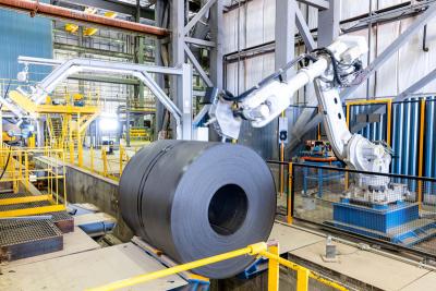 Robótica utilizada en la industria manufacturera