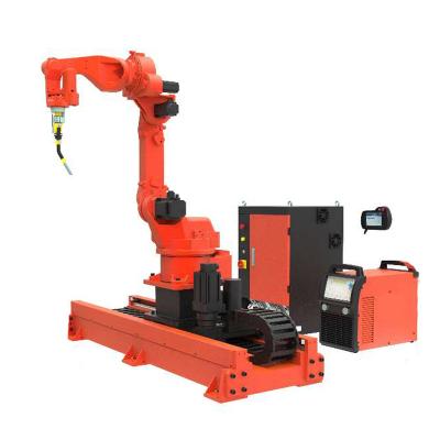 Soudage de bras robotisés industriels