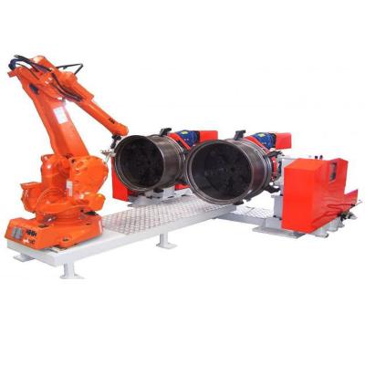 Assemblage de voiture de robots de soudage